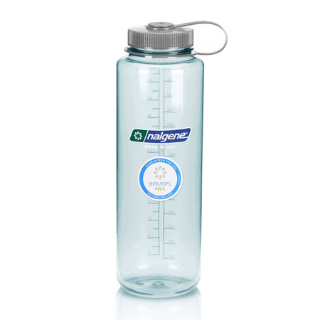 Nalgene - Butelka 48oz Silo Sustain Wide Mouth - Otwór 63 mm - 1,5L - Seafoam - 2020-0548