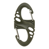 M-Tac Dwustronny Karabińczyk Typu S-Hook Plastikowy  - Olive