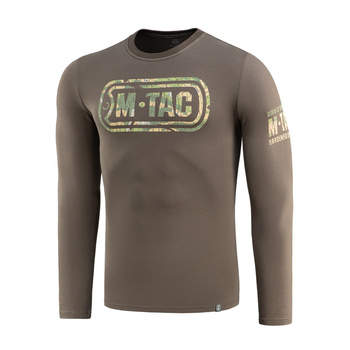 M-Tac Koszulka Logo z Długim Rękawem  - Dark Olive