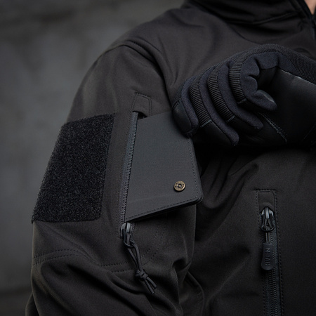 M-Tac Kurtka Soft Shell Police  - Black