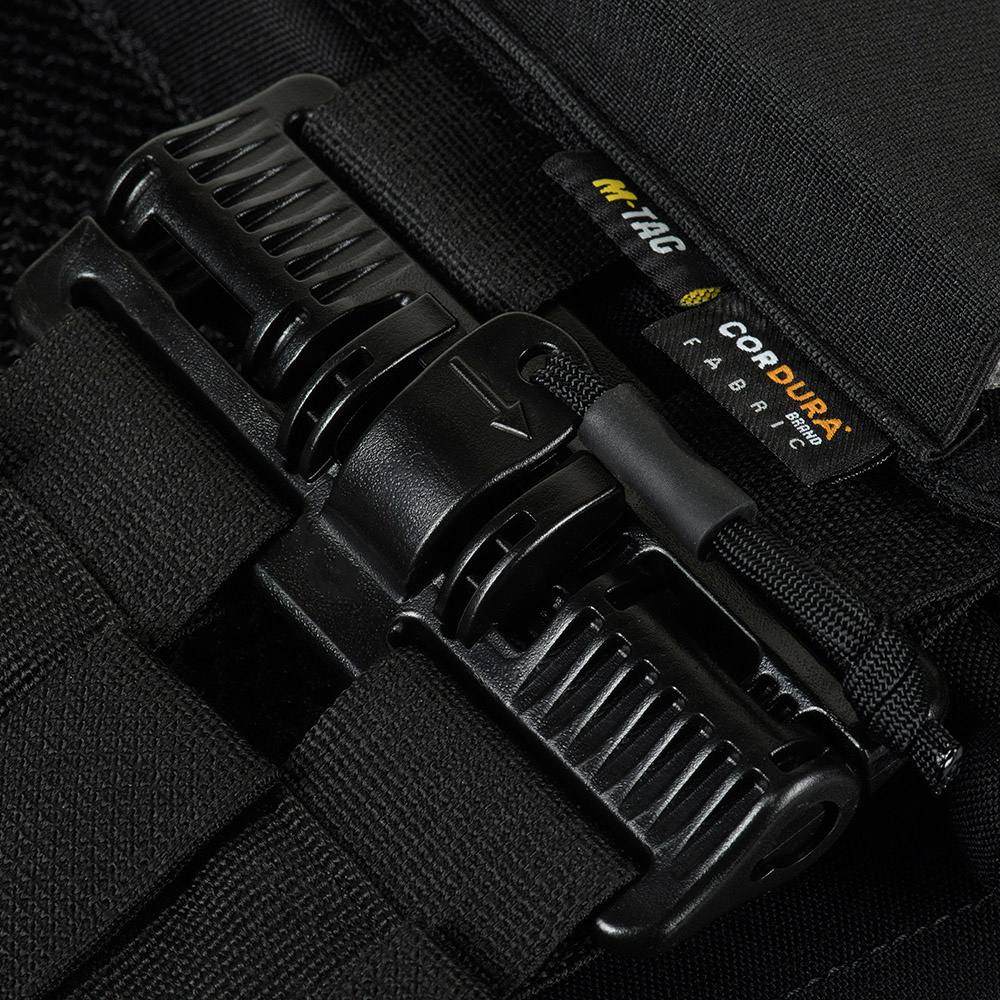 Kamizelka FAST QRS XL Black - wentylacja