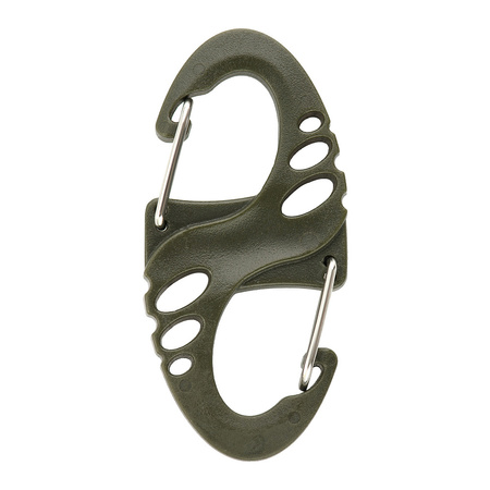 M-Tac Dwustronny Karabińczyk Typu S-Hook Plastikowy  - Olive