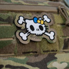 Naszywka Kitty (Haftowana)  - White/Multicam