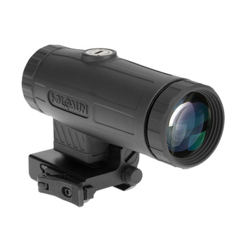 Holosun - Powiększalnik HM3X 3x Magnifier - Flip & Picatinny QD - Czarny - HM3X