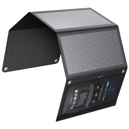 Panel Solarny BigBlue SolarPower 28W bez Amperomierzem (SunPower)