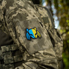 M-Tac Naszywka Cat Predator  - Black/Yellow/Blue