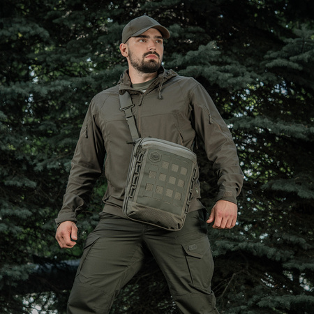 M-Tac Torba Kieszeń pionowa Laser Cut Hex  - Ranger Green