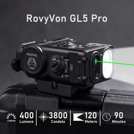 RovyVon GL5 Pro 4-in-1 Compact (Pistoletowa), Black, Śruba