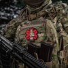 Naszywka Tacmed PVC  - Olive