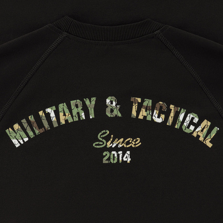 Bluza Raglanowa Logo  - Black