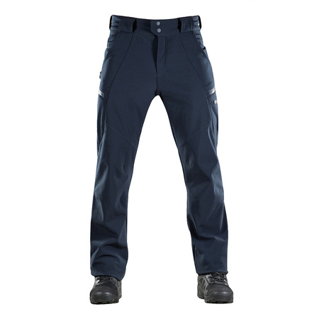 M-Tac spodnie Soft Shell Winter  - Dark Navy Blue