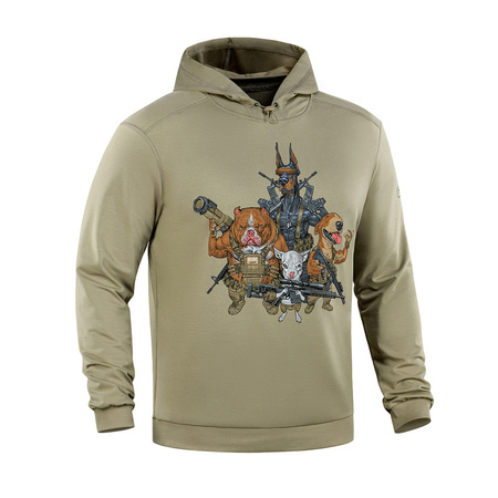 Bluza Hoodie Rex Team  - Tan