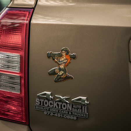 Naklejka Tactical girl #10 AT4 Skandinavik  - Color