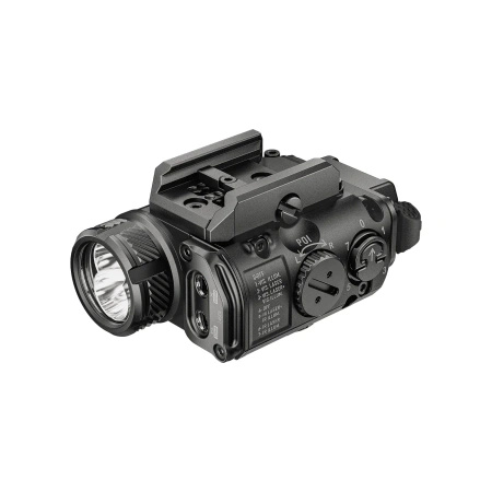 RovyVon GL4 Pro 4-in-1 (Latarka + Laser Zielony + IR), Black, Śruba