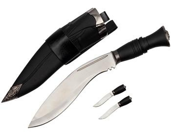 Maczeta Kukri BSH ADVENTURE + 2 Nożyki N-617