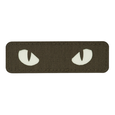 Naszywka Cat Eyes Laser Cut  - Ranger Green/GID