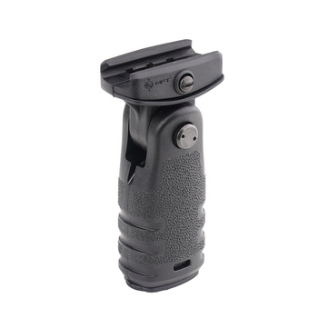 MFT - Chwyt przedni składany React Folding Grip - Picatinny - Czarny - RFG-BL