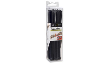 Nite Ize - Gear Tie 12 Pro Pack - Czarny - 12Pack - GTPP12-01-R8
