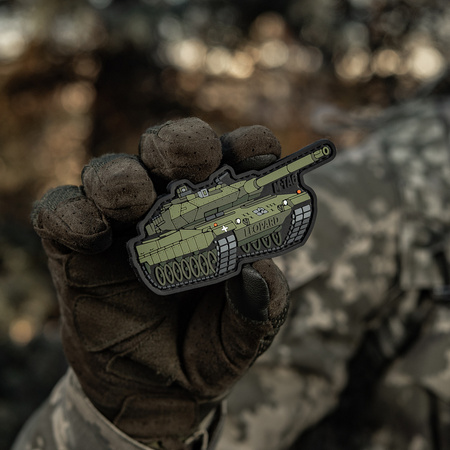 Naszywka Leopard 2 PVC  - Olive