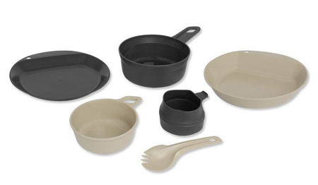 Wildo - Zestaw biwakowy Explorer Kit - Desert / Dark Grey