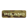 Naszywka Poland 25x80 Laser Cut  - Multicam/GID