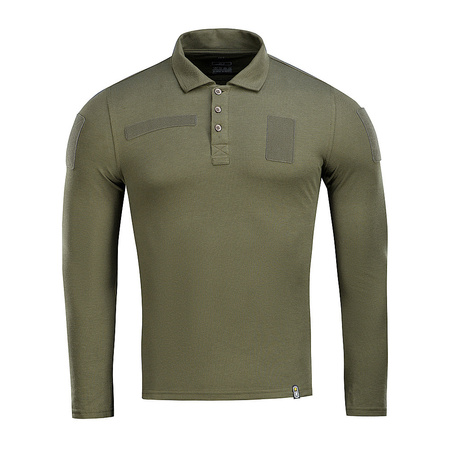 M-Tac Koszula Taktyczna Polo z długim rękawem 65/35  - Army Olive