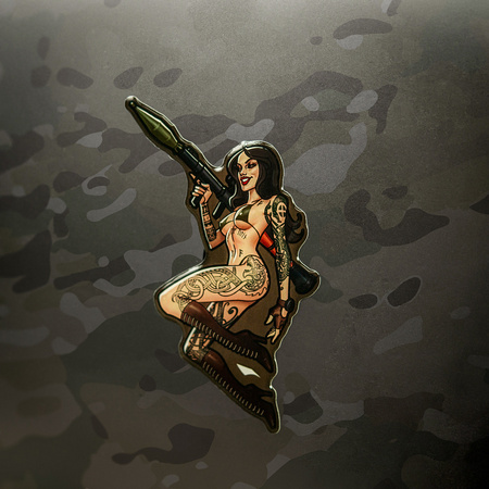 Naklejka Tactical girl #9 RPG Skandinavik  - Color