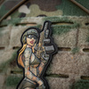 Naszywka Tactical Girl #4 PVC  - Color