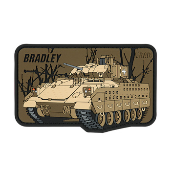 Naszywka Bradley (PVC) - Color