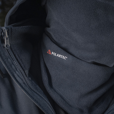 Szalokominiarka anatomiczna ze ściągaczem Polartec  - Dark Navy Blue