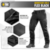 Spodnie taktyczne Aggressor Gen.II Flex  - Black