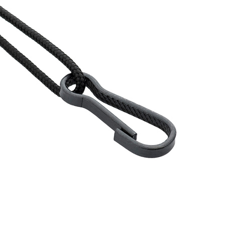 Smycz linka zabezpieczająca do broni z D-ringiem  - Black