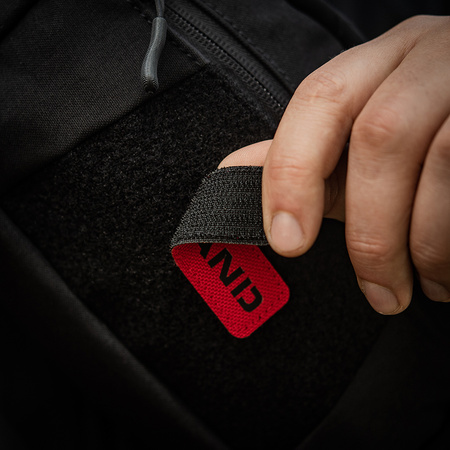 M-Tac naszywka Poland 25x80 Laser Cut  - Red/Black