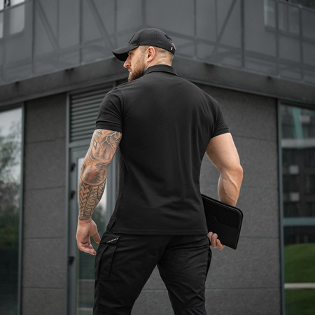 Koszulka Polo Basic 65/35  - Black