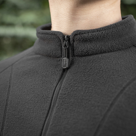 Kardigan Delta Polartec raglan  - Black