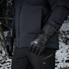 M-Tac rekawice Zimowe Skorzane  - Black