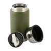 Termos na jedzenie z składaną łyżką ze stali nierdzewnej 750 Ml  - Olive