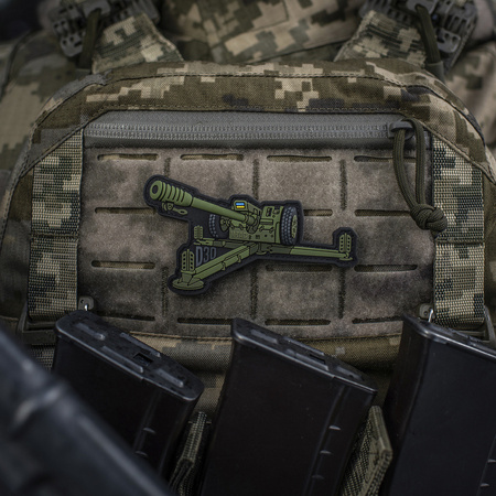 Naszywka Haubica D-30 PVC  - Olive