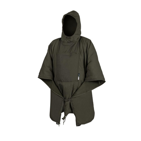 Helikon - Poncho ocieplane Swagman Roll - Windpack - Climashield - Taiga Green - PO-SMR-NL-09