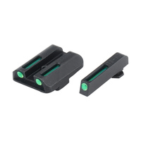 TruGlo - Trytowo - światłowodowe przyrządy celownicze TFO - Glock 17/19 - Zielone - TG131GT1