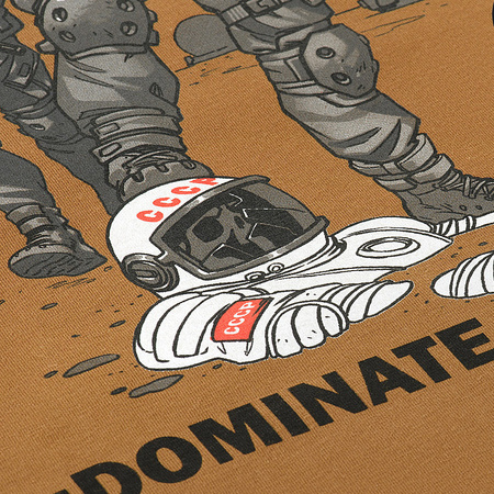 Bluza UA Side z Dlugim Rekawem  - Coyote Brown