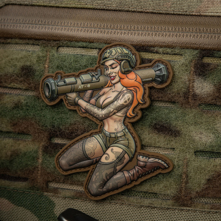 Naszywka Tactical girl #10 PVC Skandinavik  - Color