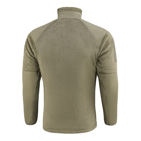 Bluza Polarowa Battle Fleece Polartec Velcro  - Tan
