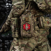 Naszywka Tacmed PVC  - Olive