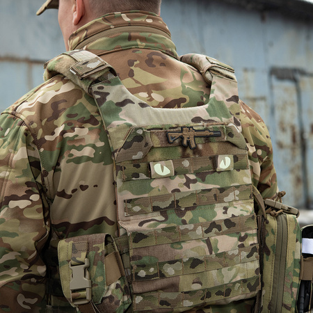 Naszywka Tiger Eyes Laser Cut (para)  - Multicam