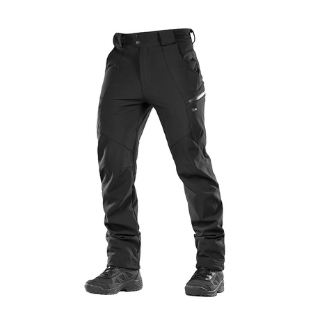 M-Tac spodnie Soft Shell Winter  - Black