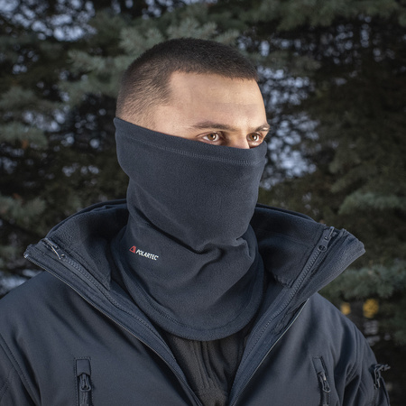 Szalokominiarka anatomiczna ze ściągaczem Polartec  - Dark Navy Blue