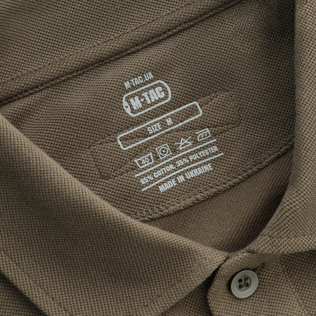 M-Tac Koszula Taktyczna Polo z długim rękawem 65/35  - Dark Olive