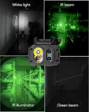 RovyVon GL5 Pro 4-in-1 Compact (Pistoletowa), Black, Dźwignia QD