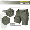 M-Tac Spodenki Aggressor Short  - Army Olive